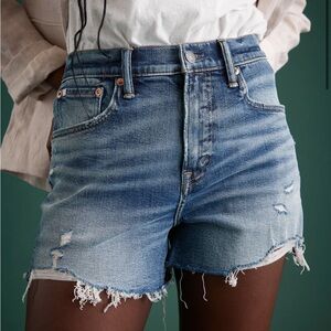 AE77 Denim Blue Women's Shorts